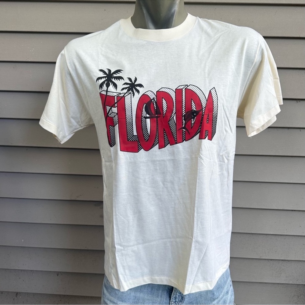 Vintage 90s T-shirt Florida souvenir men’s large Hanes never worn